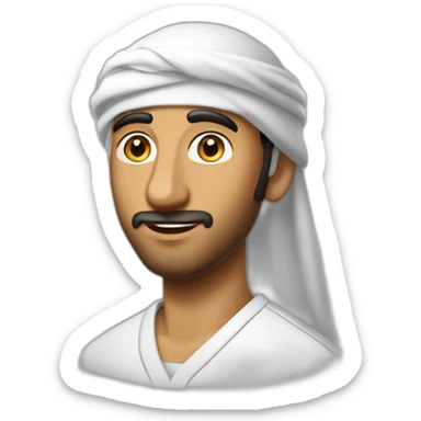 Lacoste Binnie Arab guy sticker