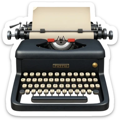 Typewriters were mechanical or electromechanical devices used for writing before the invention of modern computers and word processors. By pressing the keys, letters and characters were stamped onto paper with ink from a ribbon sticker