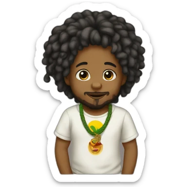 rastafari-baby sticker