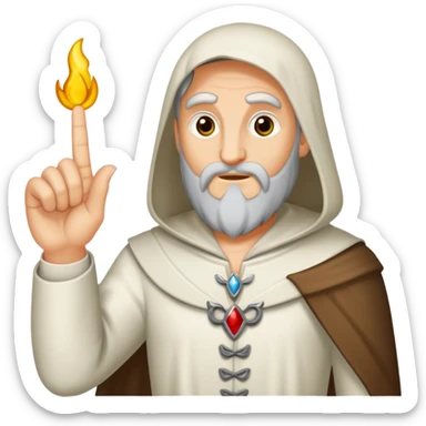 Eine Faust mit dem Daumen, der zwischen Zeige- und Mittelfinger herausragt sticker