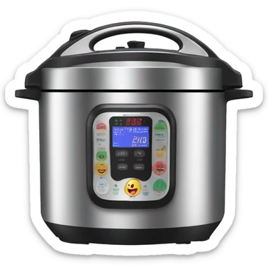 Instant pot appliance sticker