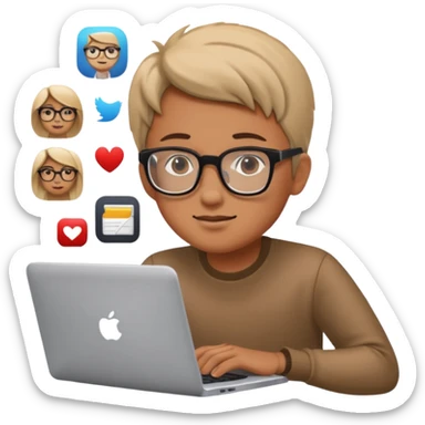 ios tech blogger about apps sticker