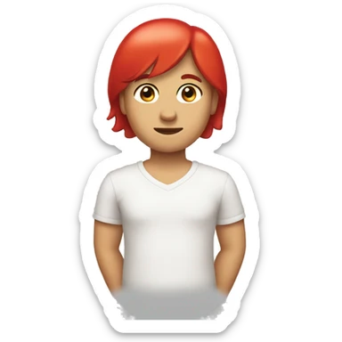 The red 100 regular emoji but make it say 60 instead sticker
