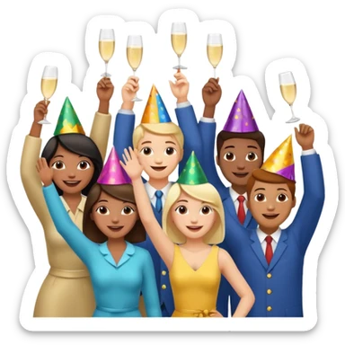 I want an emoji with people making a “horă” sticker