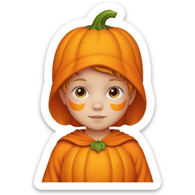 Pumpkin Kid
 sticker