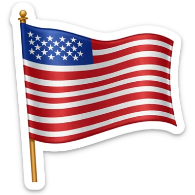 Juneteenth flag sticker