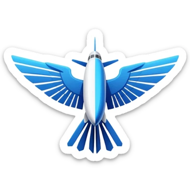 Fuerza aérea logo para copiar sticker