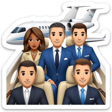 Branden Condy entrepreneur internet celebrity iman gadzhi alex hormozi Patrick bet david gary see grant cardone on a jet celebrating WHOP ownership  sticker