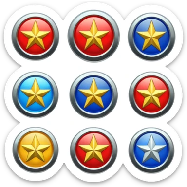 Grados militares sticker