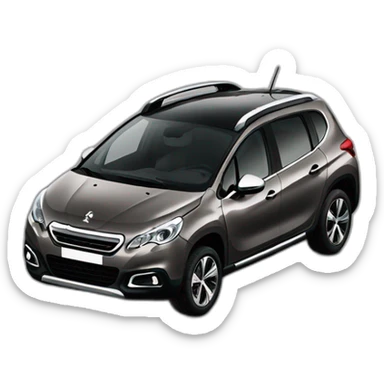 Peugeot car 2008 sticker