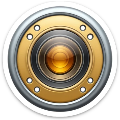 Makro objektiv ohne kamera  sticker