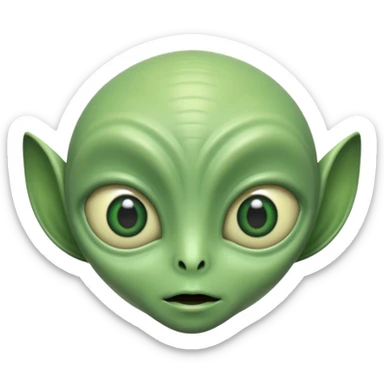 Extraterrestrial sticker