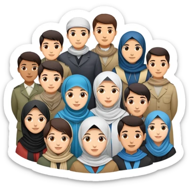 Preventive Diplomacy Academy youth engagement project in Central Asia and Afghanistan sticker