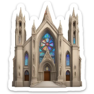 The most beautiful church in the world  sticker