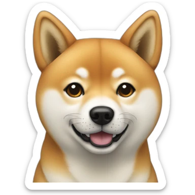shiba called nunu sticker