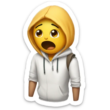 wounded cacoon student sticker