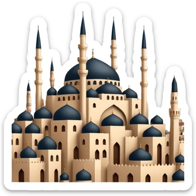 The Ottoman Empire in the year 1453The year of the Ottoman Empire 1453  sticker