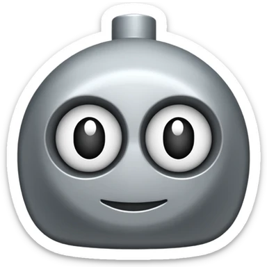 poutre en métal industriel, clean pas de rouille la plus simple possible sticker