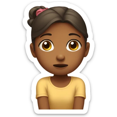 a little girl with a sore foot holds her foot sticker