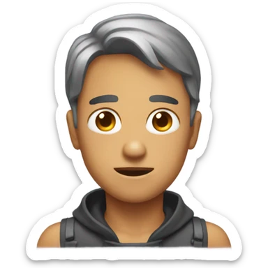 Eye twitch emoji sticker