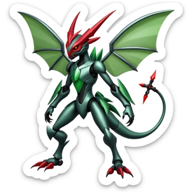 Scizor-Scyther-Bisharp-Darkrai-Fusion sticker