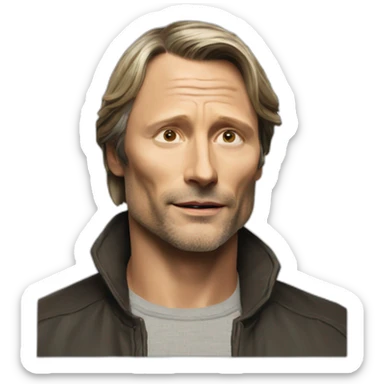 Mads mikkelsen sticker