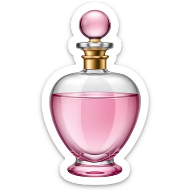 Pink perfume bottle emoji sticker