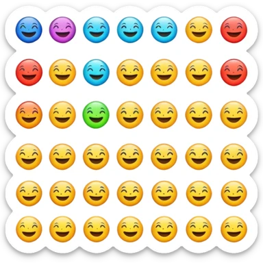 Curves emojis sticker