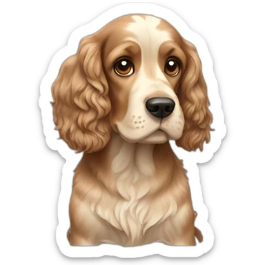 Cocker Spaniel Dog sticker