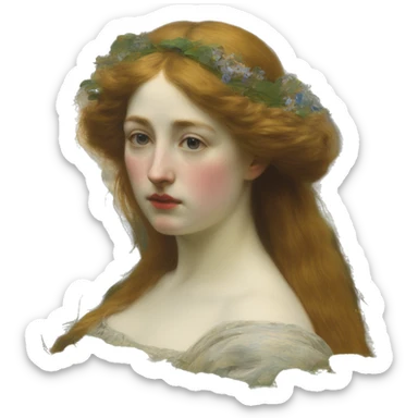 ophelia by John Everett Millais sticker