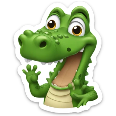 See ya later alligator  sticker