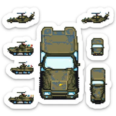 Ukrainian military transport sticker