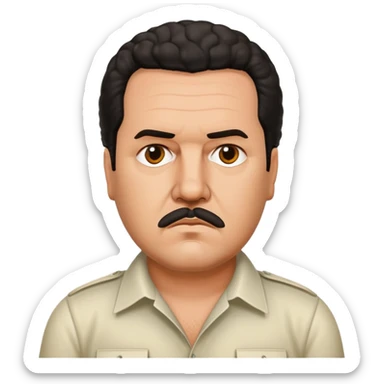Pablo Escobar  sticker