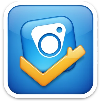 Instagram Blue Tik sticker