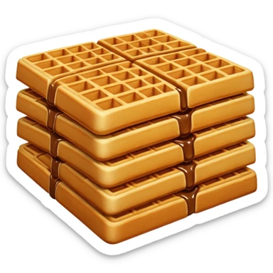 waffles sticker