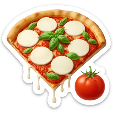 Margarita pizza sticker