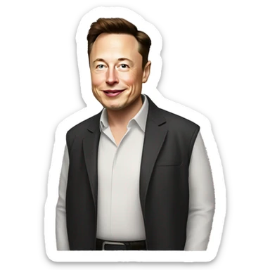 Elon musk sticker