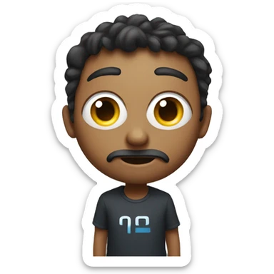 Eye twitch emoji sticker