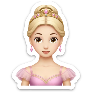 Ballerina, capuchina sticker