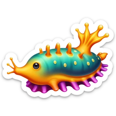 sea slug sticker