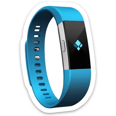 Fitbit logo sticker