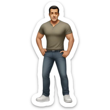 Full Body Salman Khan sticker