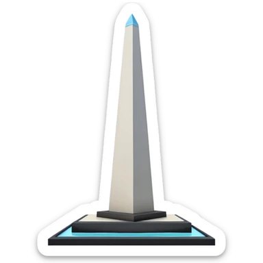 buenos aires obelisc sticker