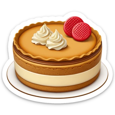 biscoff cheesecake sticker