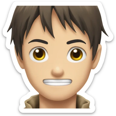 Eren Yeager from Attack On Tit sticker