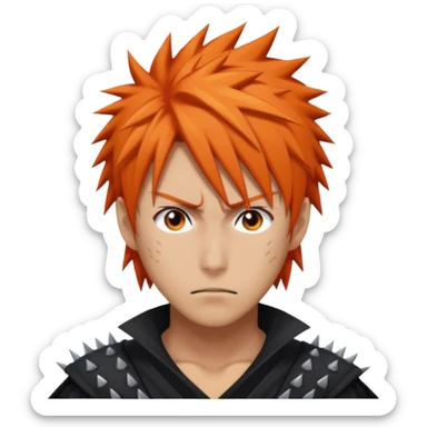 Ichigo Kurosaki rocking sticker