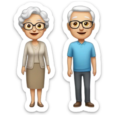 grand parents sticker