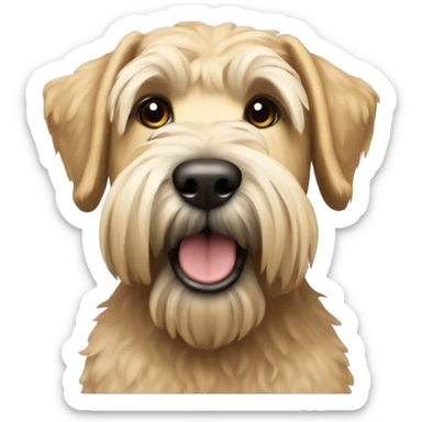 Wheaten terrier sticker