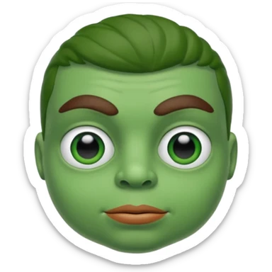 Pepe as ai who using our data and using it smartly  sticker