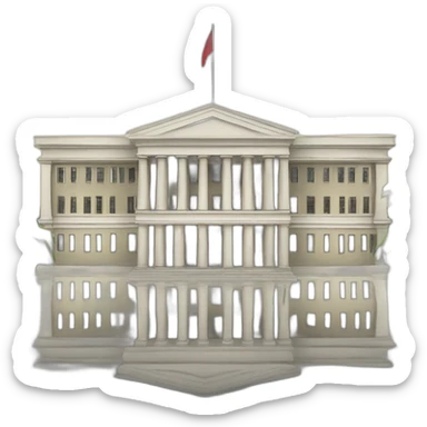 Government Building Philippines sticker